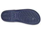 Crocs Mens Classic Flip Flops Comfortable Lightweight Sandal- Navy