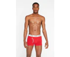 9 x Mens Bonds Guyfront Trunk Trunks Underwear Cotton/Elastane - Navy Stripe, Red, Blue Monday Marle