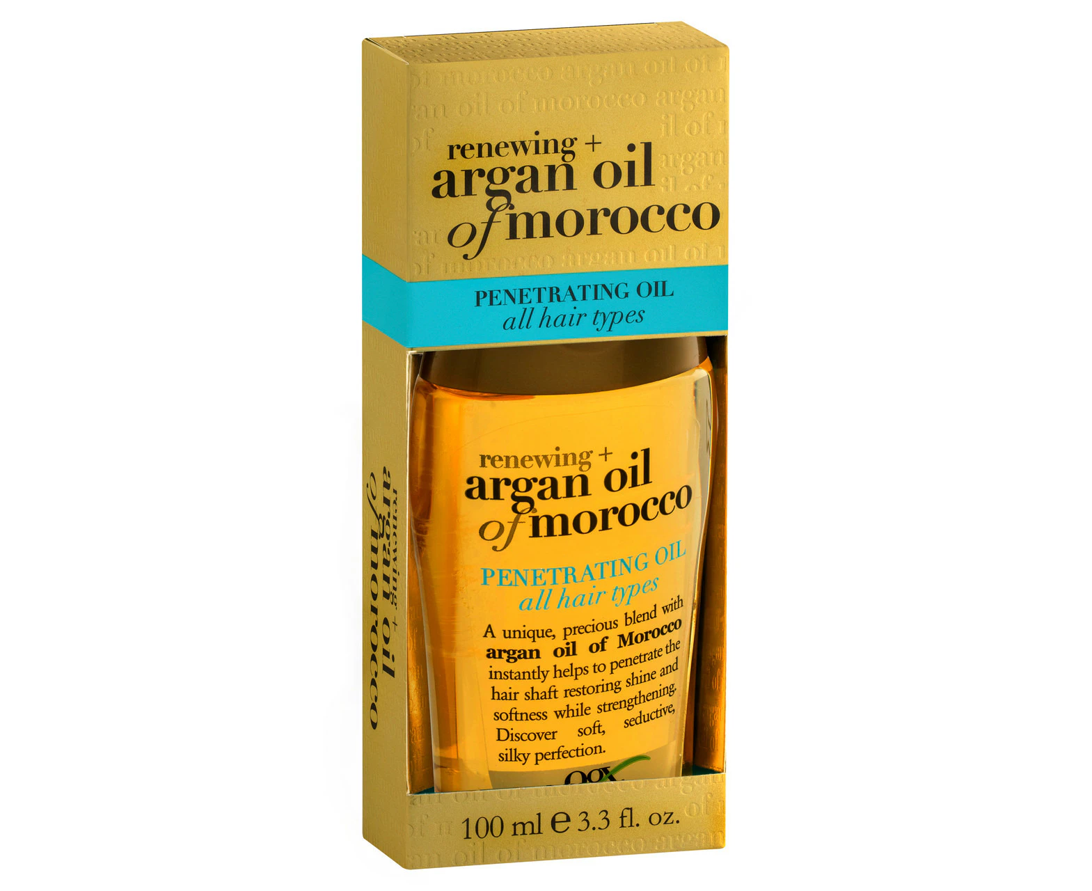 Ogx Renewing + Hydrating & Shine Argan Oil of Morocco Penetrating Oil For Dry & Heat Styled Hair 100mL