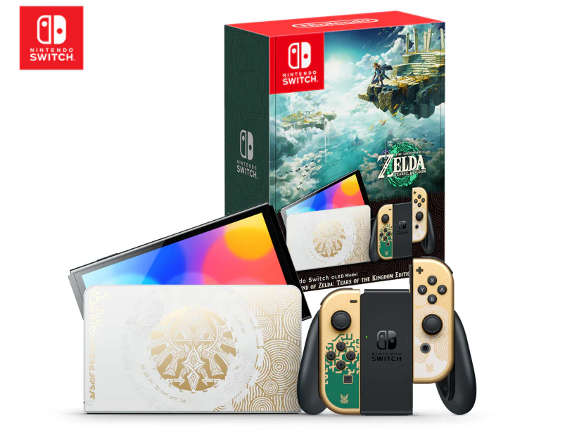 Nintendo Switch OLED Model The Legend of Zelda: Tears of the Kingdom  Edition Console