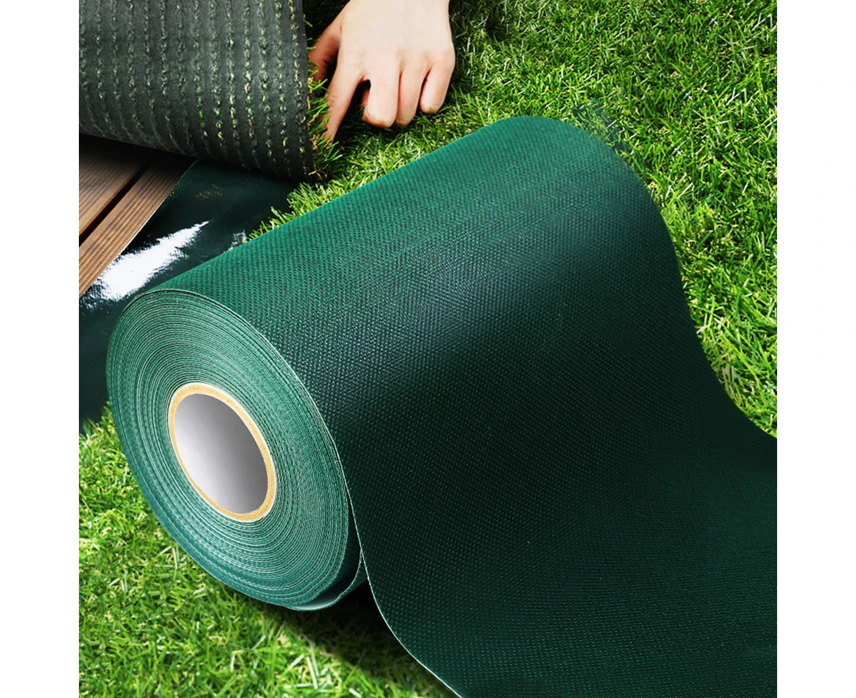 Prime Turf Artificial Grass 15cmx20m Synthetic Self Adhesive Turf Joining Tape Weed Mat