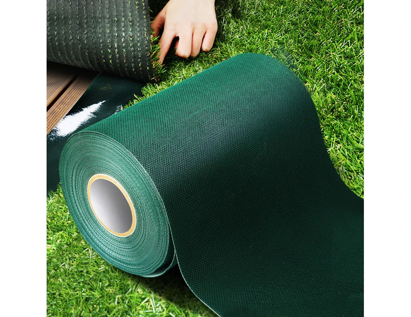 Prime Turf Artificial Grass 15cmx20m Synthetic Self Adhesive Turf Joining Tape Weed Mat