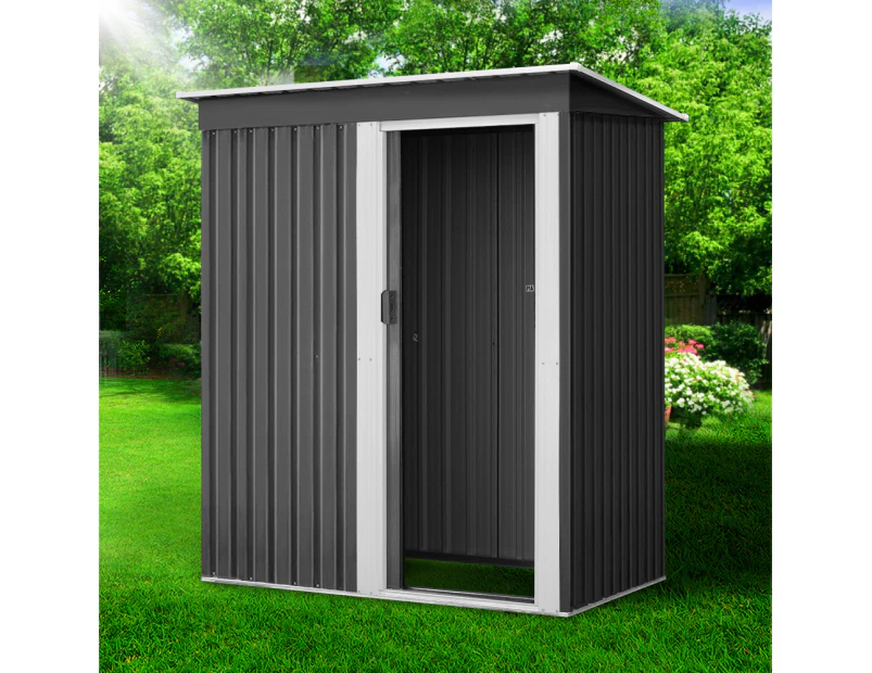 Giantz Garden Shed 1.62x0.86M Sheds Outdoor Storage Tool Workshop House Shelter Sliding Door