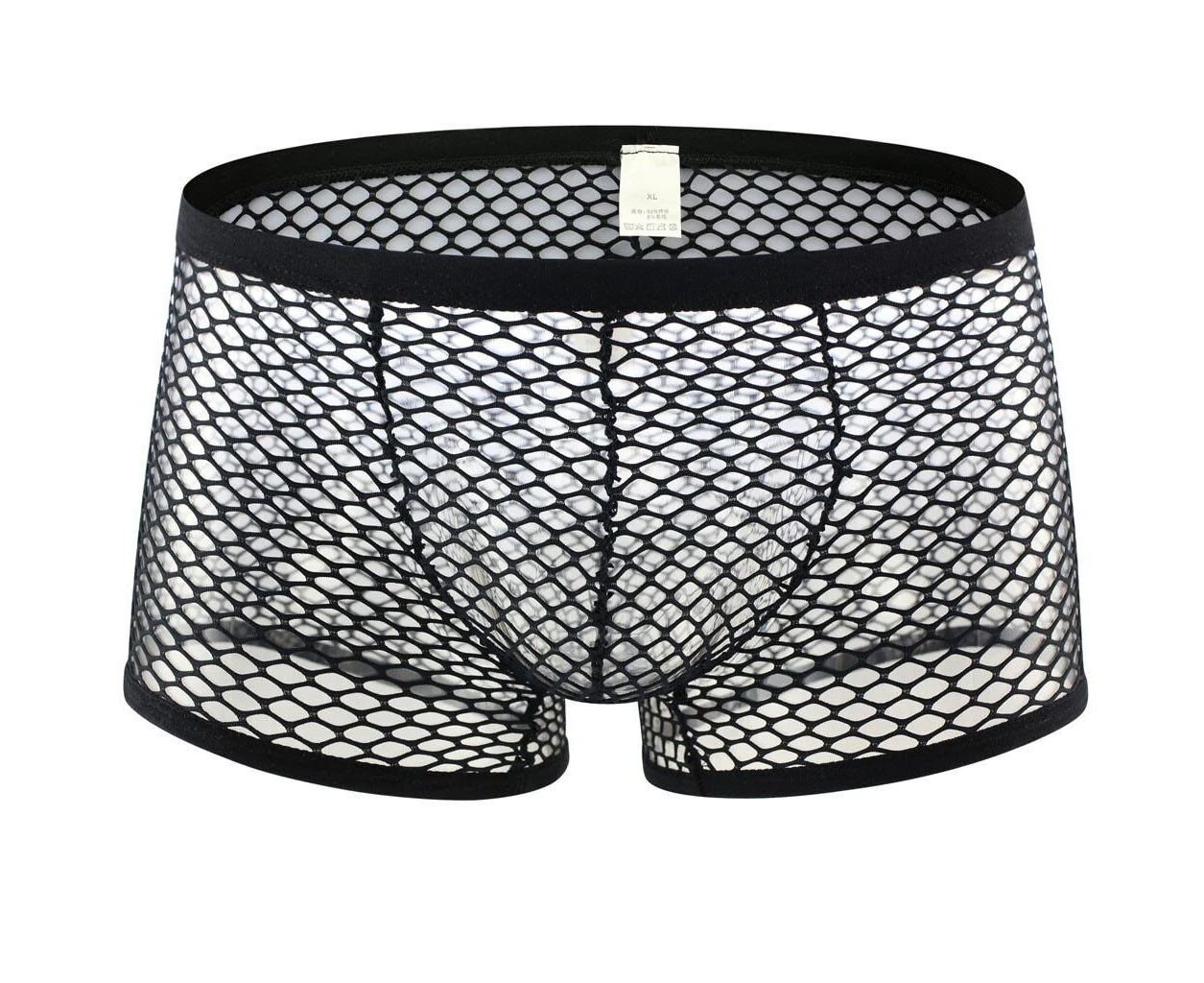 Men's Underwear Briefs  Mens Transparent  Black Panties