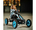 Berg APX Rally 124cm Kids/Children's Pedal Go Kart Ride On Cherokee Blue 4-12y