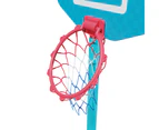 Swingball First Adjustable Basketball Hoop w/Light Blue Base Kids 3y+