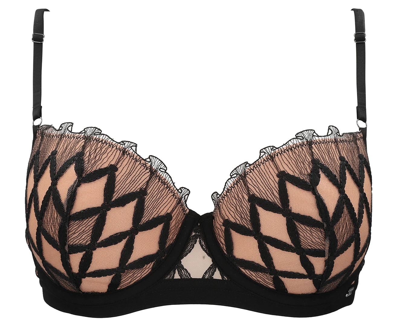 Me. by Bendon Suit Yourself Contour Balconette Bra - Black/Tuscany