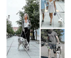 Dog Poop Bag Holder, Pet Garbage Bag Dispenser Holder Leash Attachment, 600d Oxford Cloth, Durable Metal Zipper Portable Dogs Garbage Bag, Suitable Fo