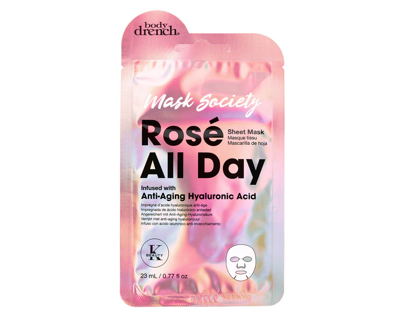 Mask Society Rose All Day Sheet Mask