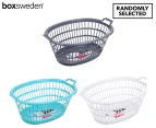 3 x Boxsweden Oval Laundry Basket - Randomly Selected