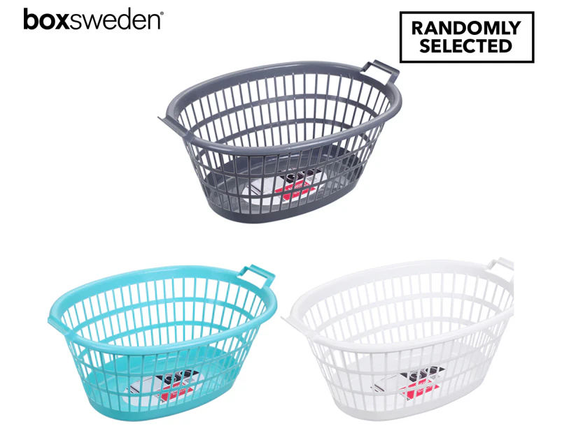 3 x Boxsweden Oval Laundry Basket - Randomly Selected