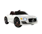 Kids Electric Ride On Car Bentley Licensed EXP12 Toy Cars Remote 12V White