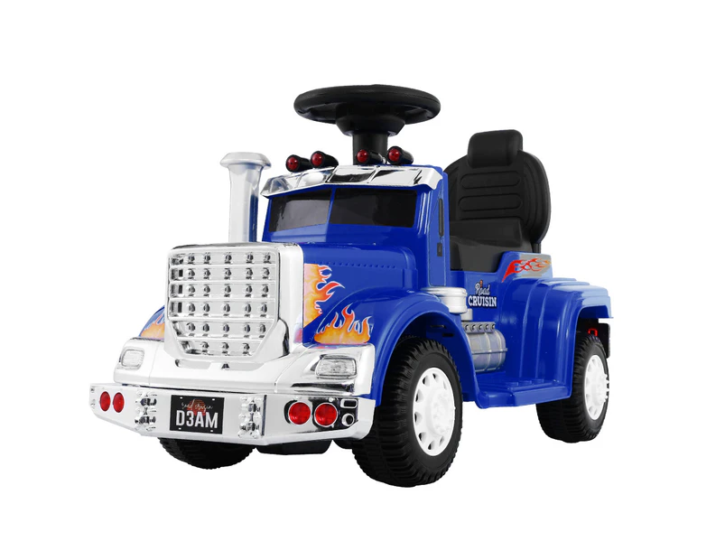 Rigo Electric Ride On Car Truck Blue