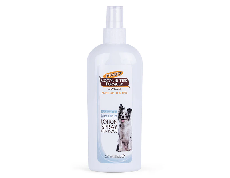 Palmer's Direct Relief Lotion Spray For Dogs Fragrance Free 227g