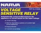 Narva 61092Bl Voltage Sensitive Relay 12V Vsr Isolator 140A Dual Battery System