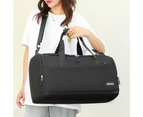 Travel Duffel Bags Portable Luggage Gym Bag-Black