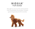BioSilk Eco-Friendly Detangling Pin Brush For Dogs - Green/White