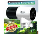 Automatic Fish Feeder Intelligent Timing Food Dispenser Aquarium Large Capacity