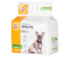 Arm & Hammer Medium Disposable Wraps for Male Dogs 12pk