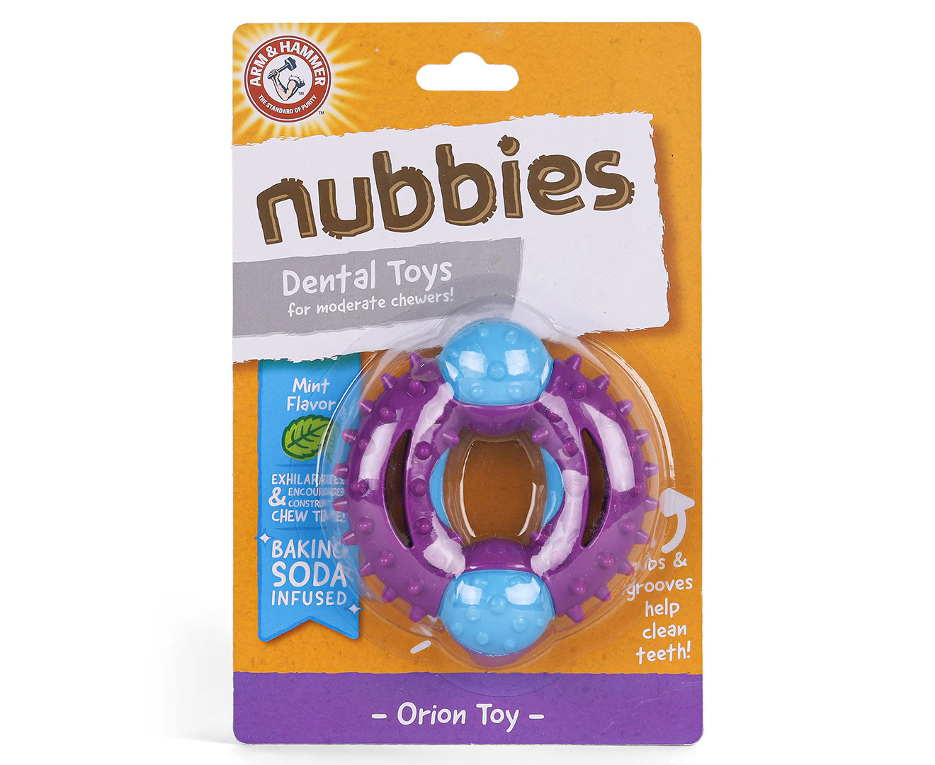 Arm & Hammer Nubbies Orion Dental Dog Toy