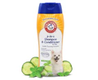 Arm & Hammer 2-in-1 Shampoo & Conditioner for Pets Cucumber Mint 591mL