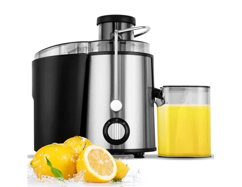 YOPOWER Electric Juicer, 600W Cold Juicer,3-Speed Chewing Juicer,Anti Drip Slow Juicer