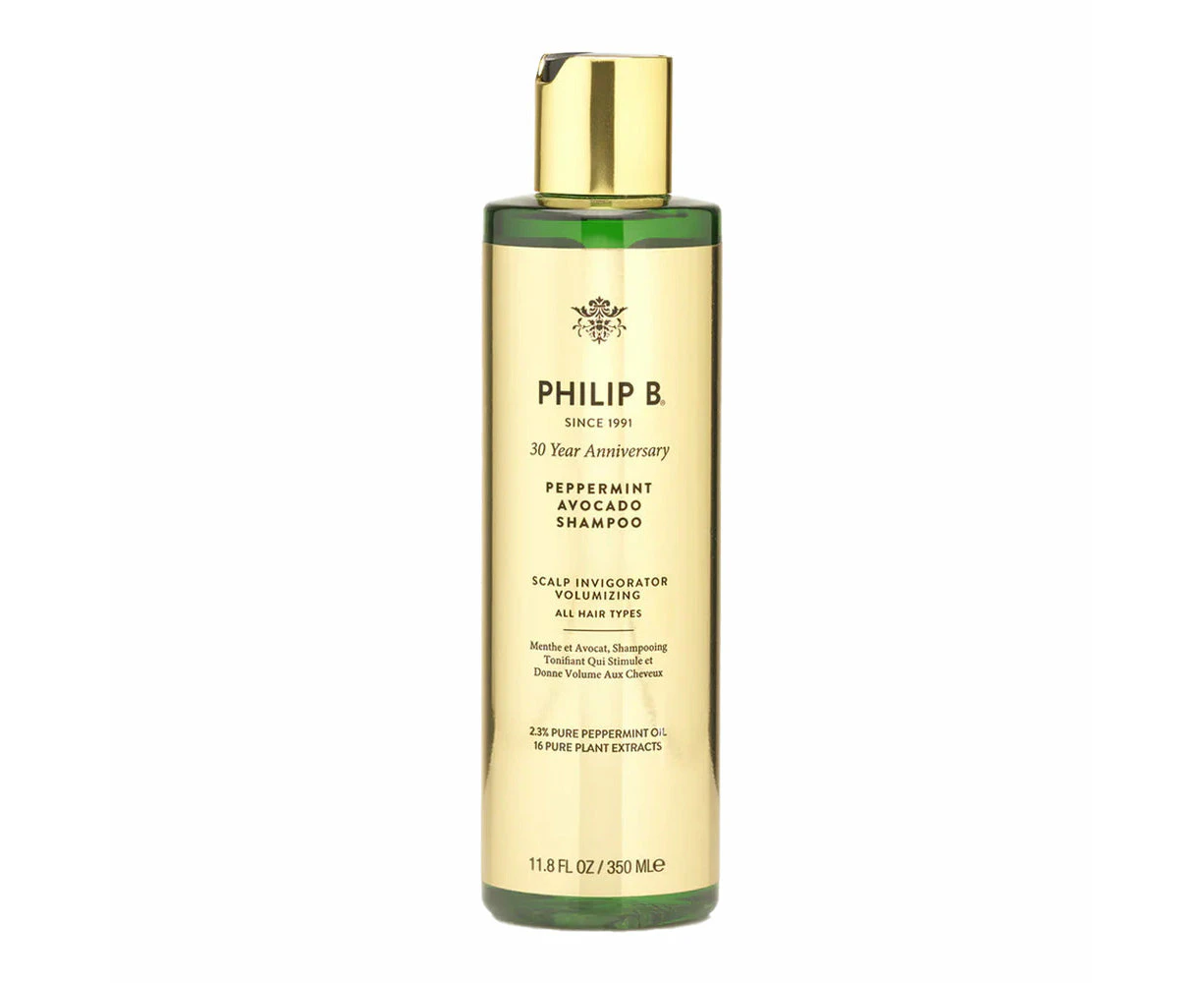 Philip B. Peppermint Avocado Shampoo 350ml Limited Edition 30 Year Anniversary