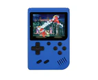 500 Games Retro Handheld Game Console 8-Bit 3.0 Inch Color LCD Kids Portable Mini Video Game Player -Blue