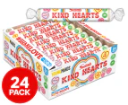 24 x Swizzels Kind Hearts Roll 39g