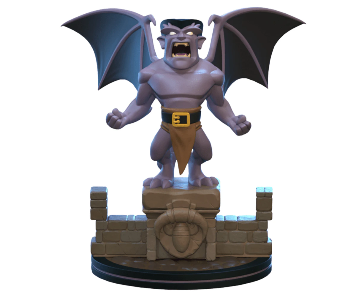 Quantum Mechanix Gargoyles Goliath Q-Fig 5'' Action Figure Collectible Toy