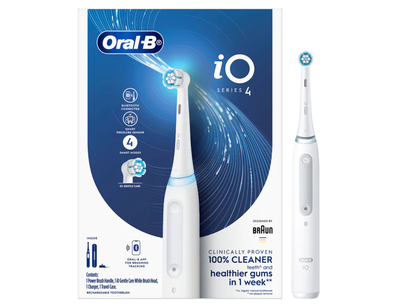 Oral-B iO Series 4 Electric Toothbrush - White