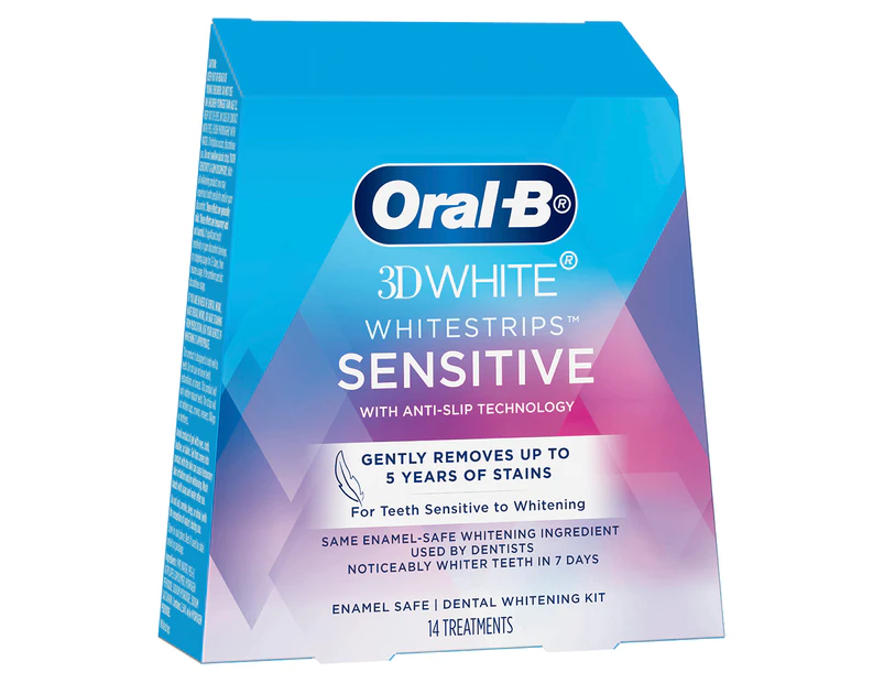 Oral-B 3D White Sensitive Whitestrips 14pk