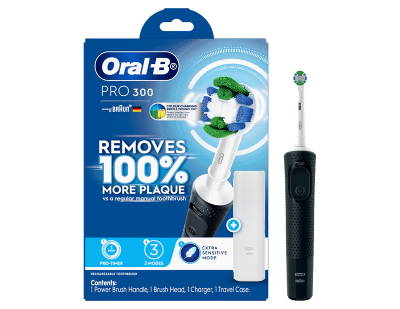 Oral-B Pro 300 Electric Toothbrush - Black