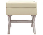 vidaXL Storage Stool Fabric Home Ottoman Footrest 110x45x49 cm/45x45x49 cm