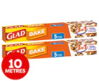 2 x Glad 5m Bake & Cooking Paper