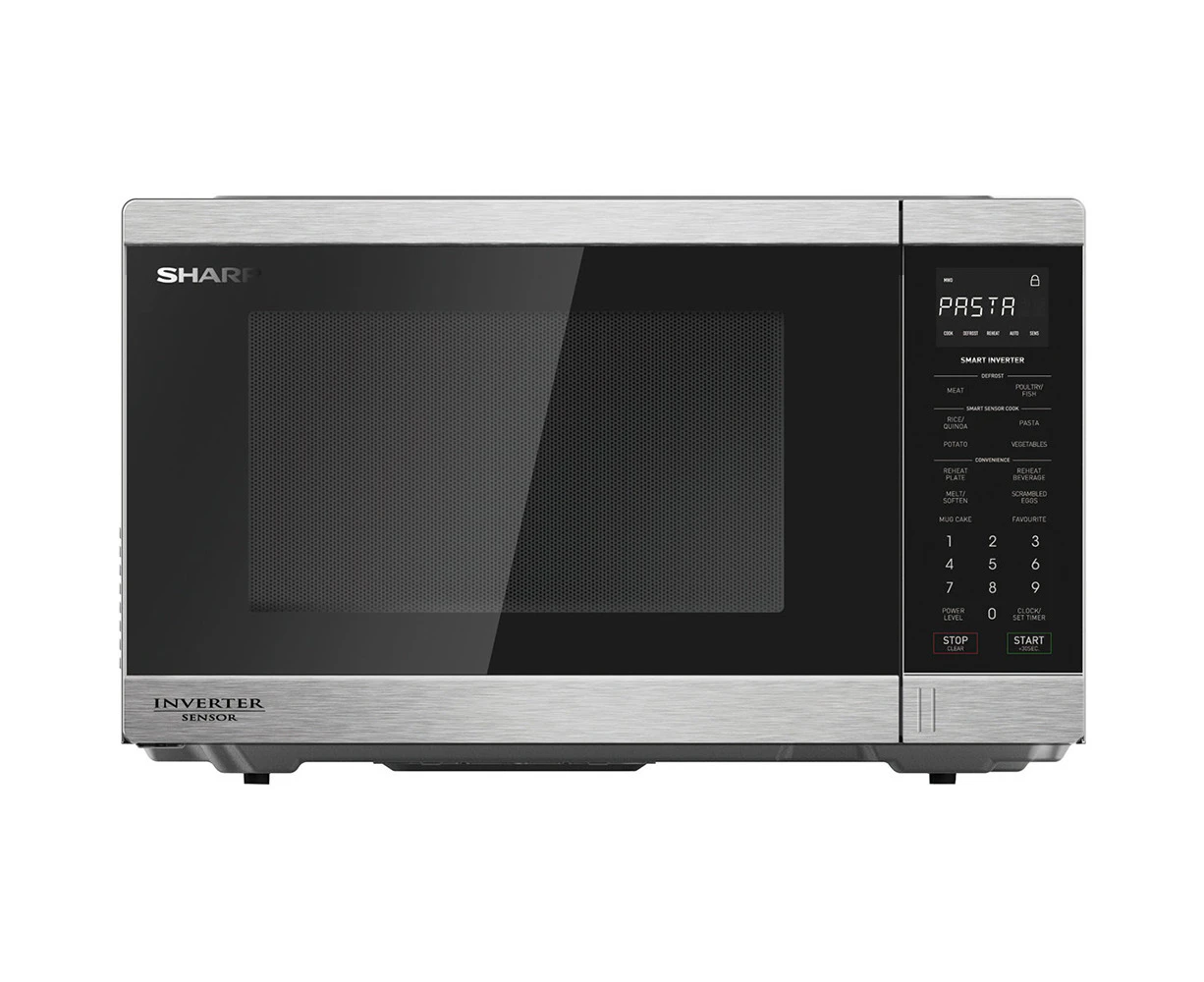 Sharp 1200W Stainless Steel Smart Inverter Microwave R395EST