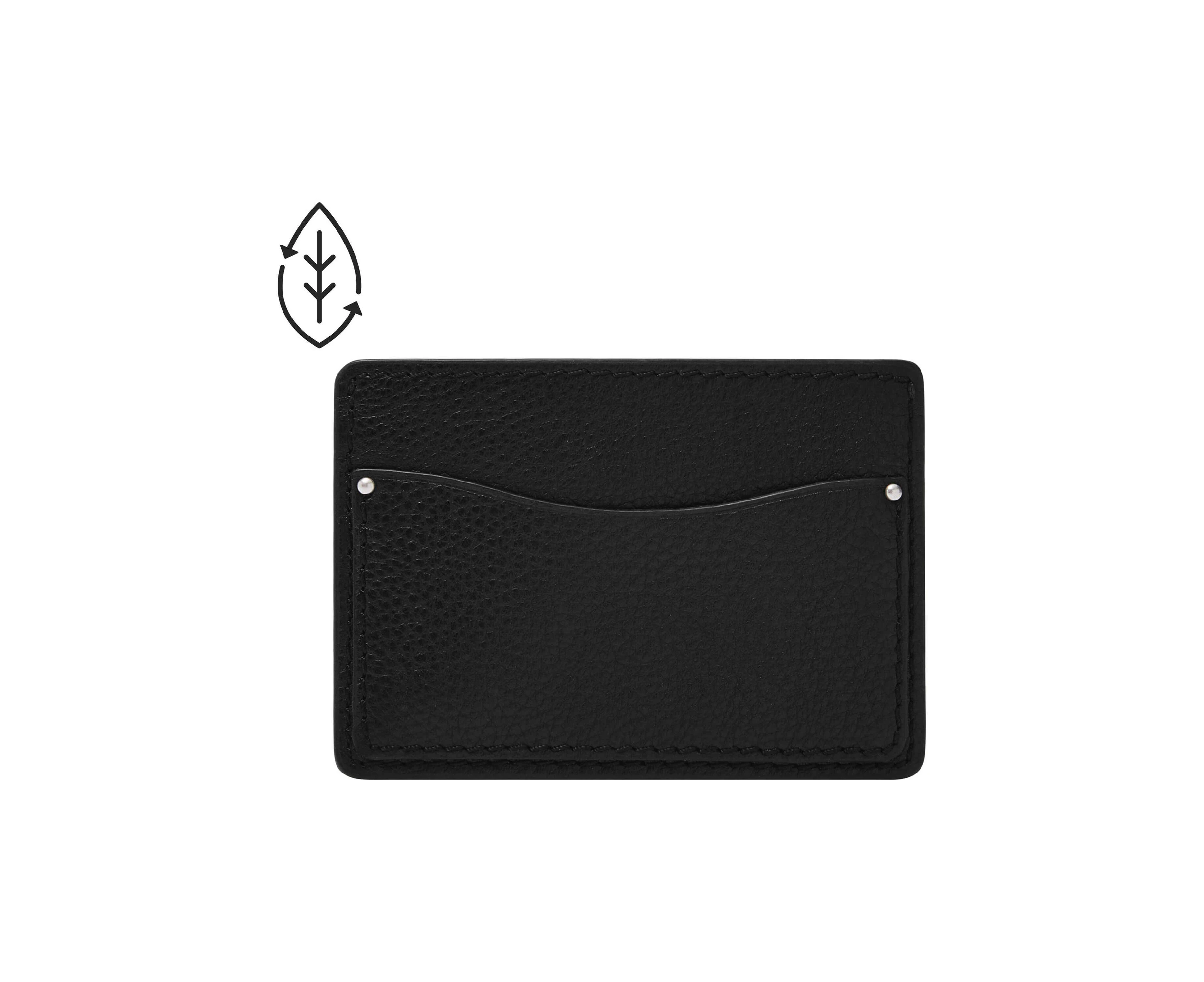 Fossil Vada Black Card Case SL8278001 | M.catch.com.au