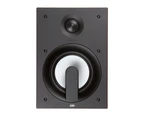 Jamo IW 206 FG Custom 200 Series 2 Way In-Wall Speaker Music/Audio White