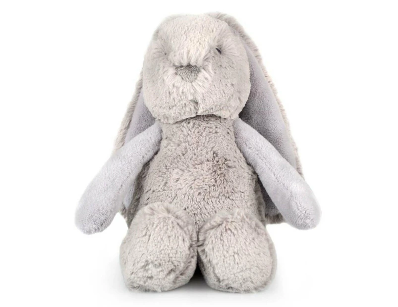 Korimco 28cm Frankie Bunny Plush Soft Animal Stuffed Toy Kids/Children 3y+ Grey