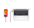 Mophie USB-C to Lightning MFI-Certified Charging Cable 1.8m for iPhone Apple BLK