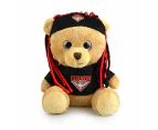 AFL Sparkle Fanatic Essendon Kids/Children 20cm Footy Team Soft Bear Toy 3y+