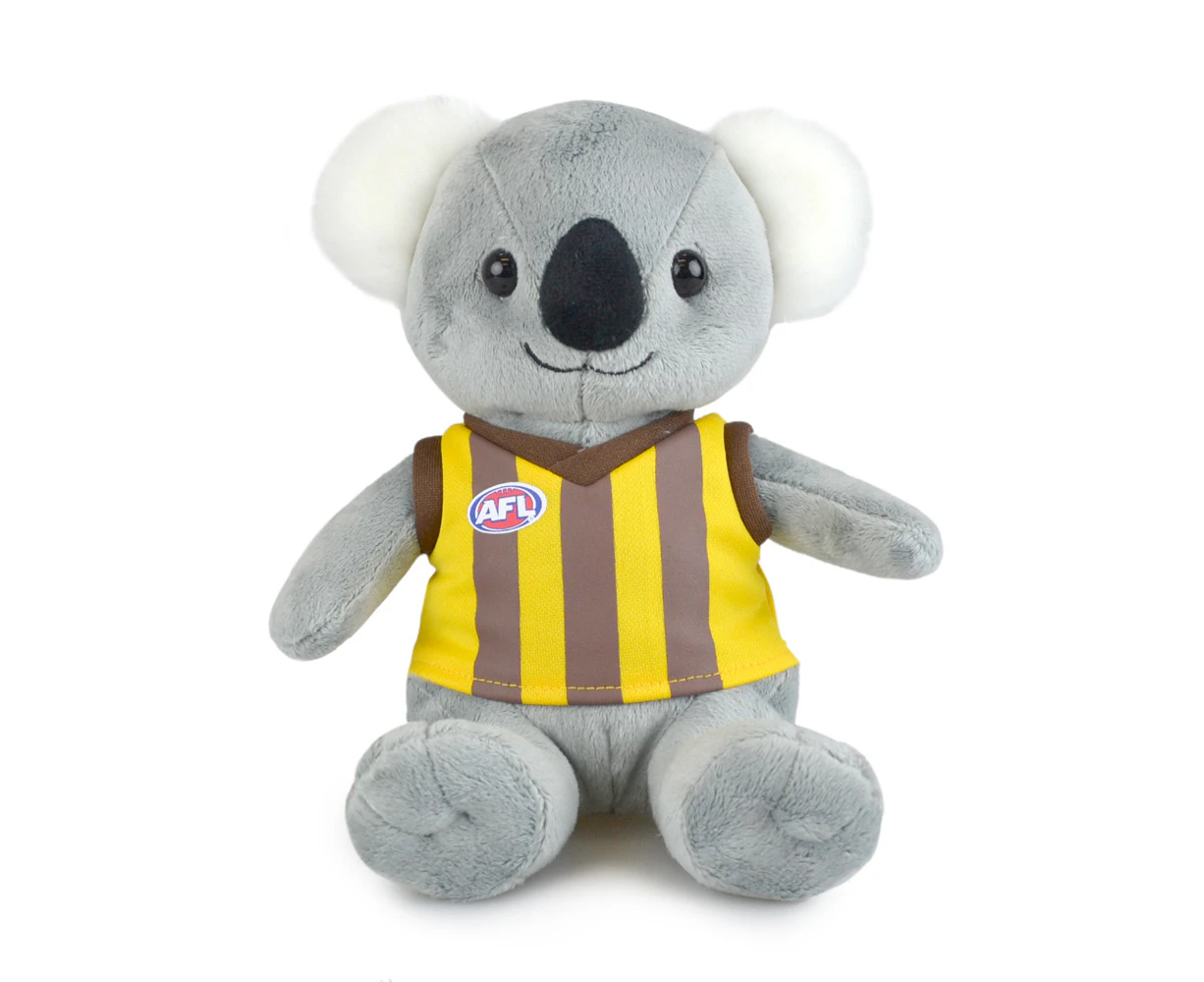 Korimco 20cm AFL Koala Hawthorn Soft Stuffed Toy Animal Plush Kids/Children 3y+