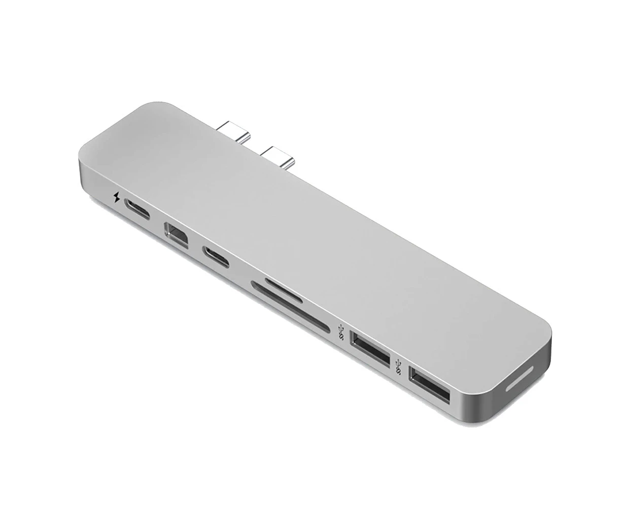 HyperDrive PRO Type-C to USB-C/USB 3.1/HDMI/SD Hub Adapter for MacBook Pro SLV