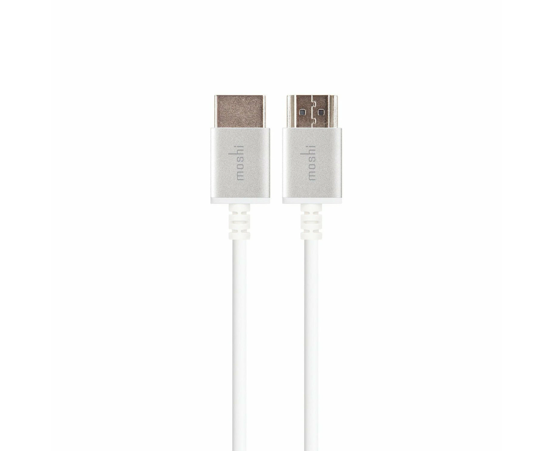 Moshi High Speed 4K Ultra HD HDMI Male to HDMI Male 2M Cable for TV/Laptop White