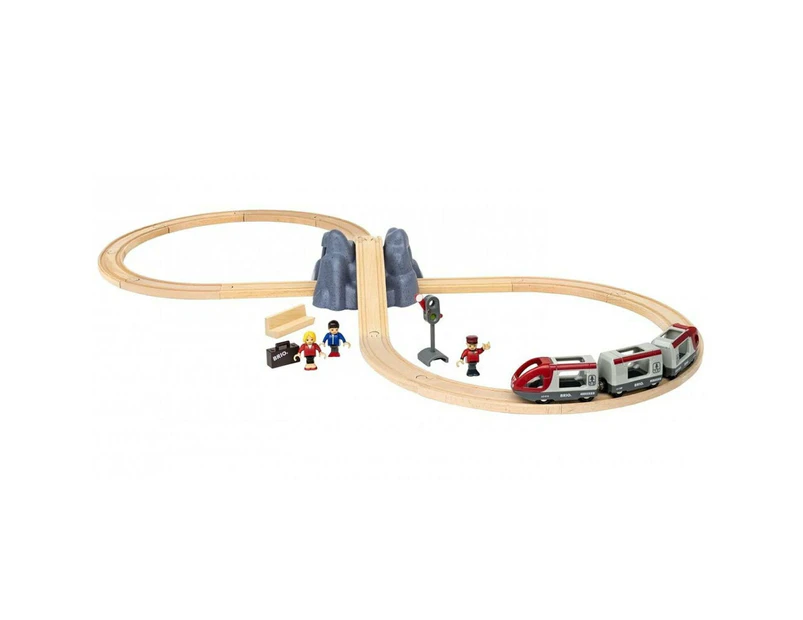 26pc Brio World Train Track Railway Starter Set Kids/Child Educational Toy 3y+