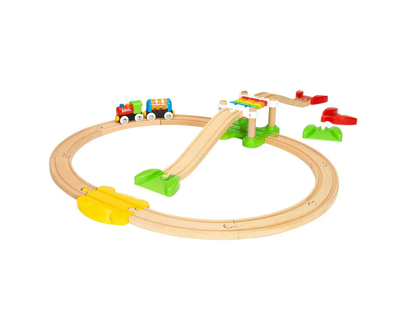 18pc Brio My First Train Railway Beginner Pack Kids/Toddler Educational Toy 18m+