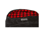 Wildtrak Kalgan Hooded Jumbo Sleeping Bag -2 to -7°C 230cm Outdoor Camping Black