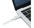 Moshi USB-C Type-C To Monitor Display Port DP 5K 1.5m Video Converter Cable WHT