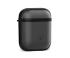 Bon.Elk Edge Case for Apple AirPods Wireless Charge/LED/Drop Proof Cover Black