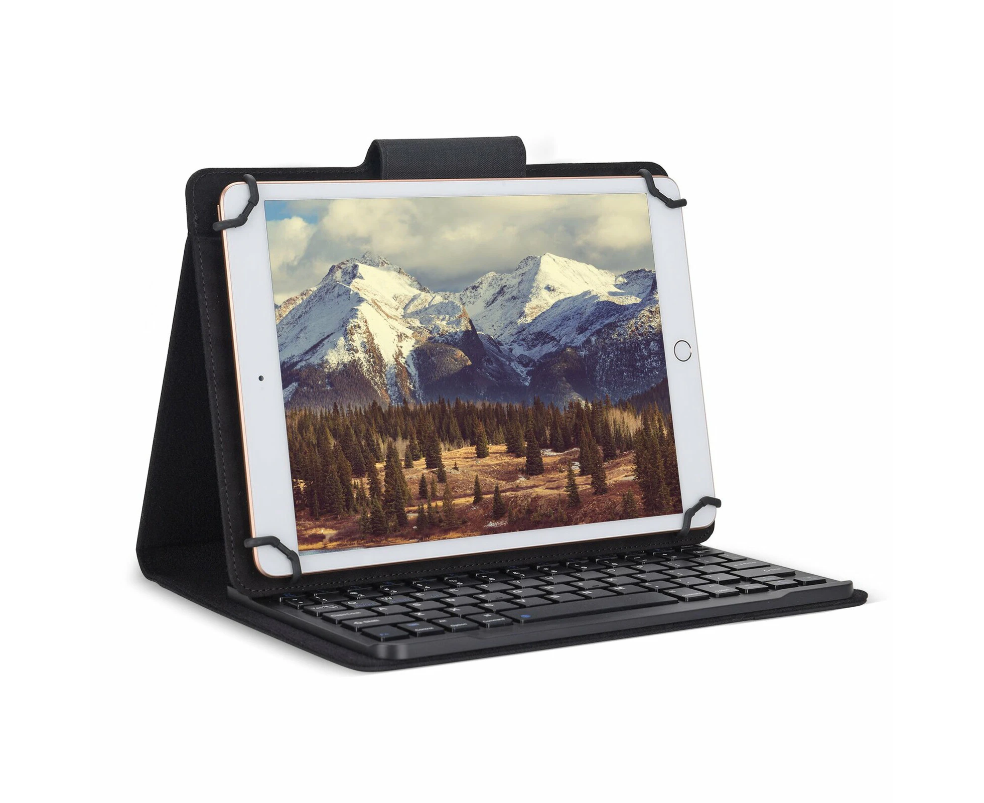 Bonelk Universal Keyboard Folio Case Magnetic Clasp Cover for 9"-11" Tablets BK